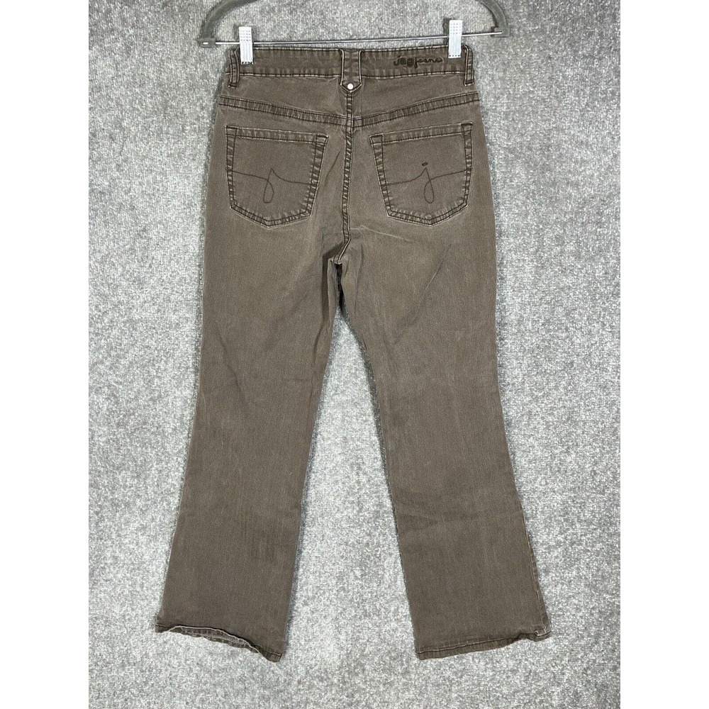 Jag Bootcut Jeans Womens Size 6 Stretch Brown Denim Pockets - Picture 2 of 10